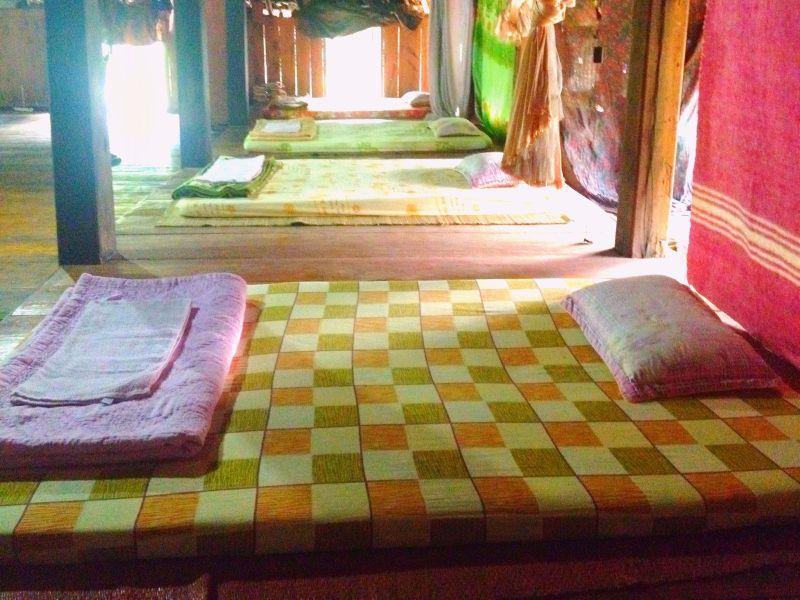 Thon Tha Tay Stilt House Ha Giang Exterior foto