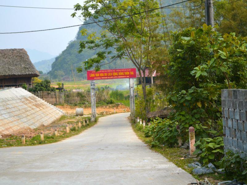 Thon Tha Tay Stilt House Ha Giang Exterior foto